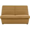 2-Sitzer "LOOKS VIII", gelb (senf), B:145cm H:92cm T:103cm, 100% Polyester, LOOKS BY WOLFGANG JOOP, Sofas, Quersteppung, ohne Armlehnen, in zwei verschiedenen Größen