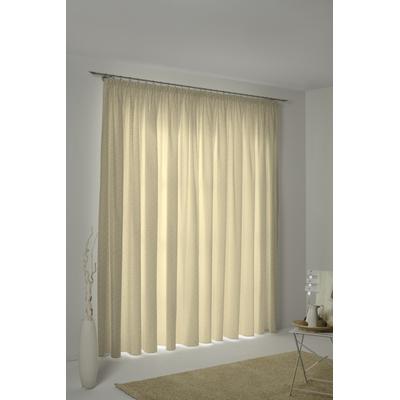 Vorhang WIRTH "Trondheim 234 g/m²" Gr. 8, beige, B:172cm H:160cm, Chenille, Polyacryl, Gardinen Image