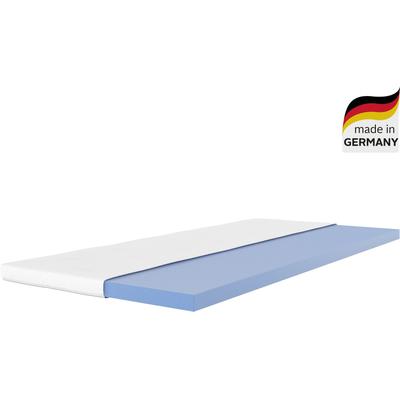 Topper ÄLGDRÖM "Lasse, Topper 90x200 cm,180x200 cm", weiß, B:180cm H:7cm L:200cm, Gelschaum, Topper, Matratze, Boxspringbett geeignet, ergonomisch Image