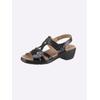 Sandale CLASSIC, Damen, Gr. 41, schwarz, Lackleder, Schuhe