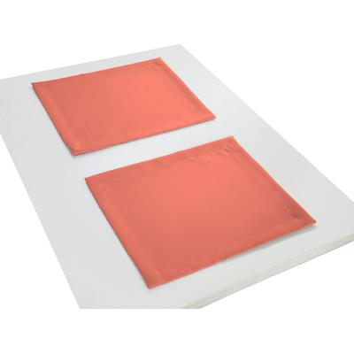 Platzset ADAM "Uni Collection Light" Gr. 1, orange, B:30cm L:40cm, Obermaterial: 100% Baumwolle, Platzsets Image