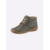 Stiefelette CASUAL LOOKS, Damen, Gr. 42, grün (khaki), Glattleder, sportlich, Schuhe