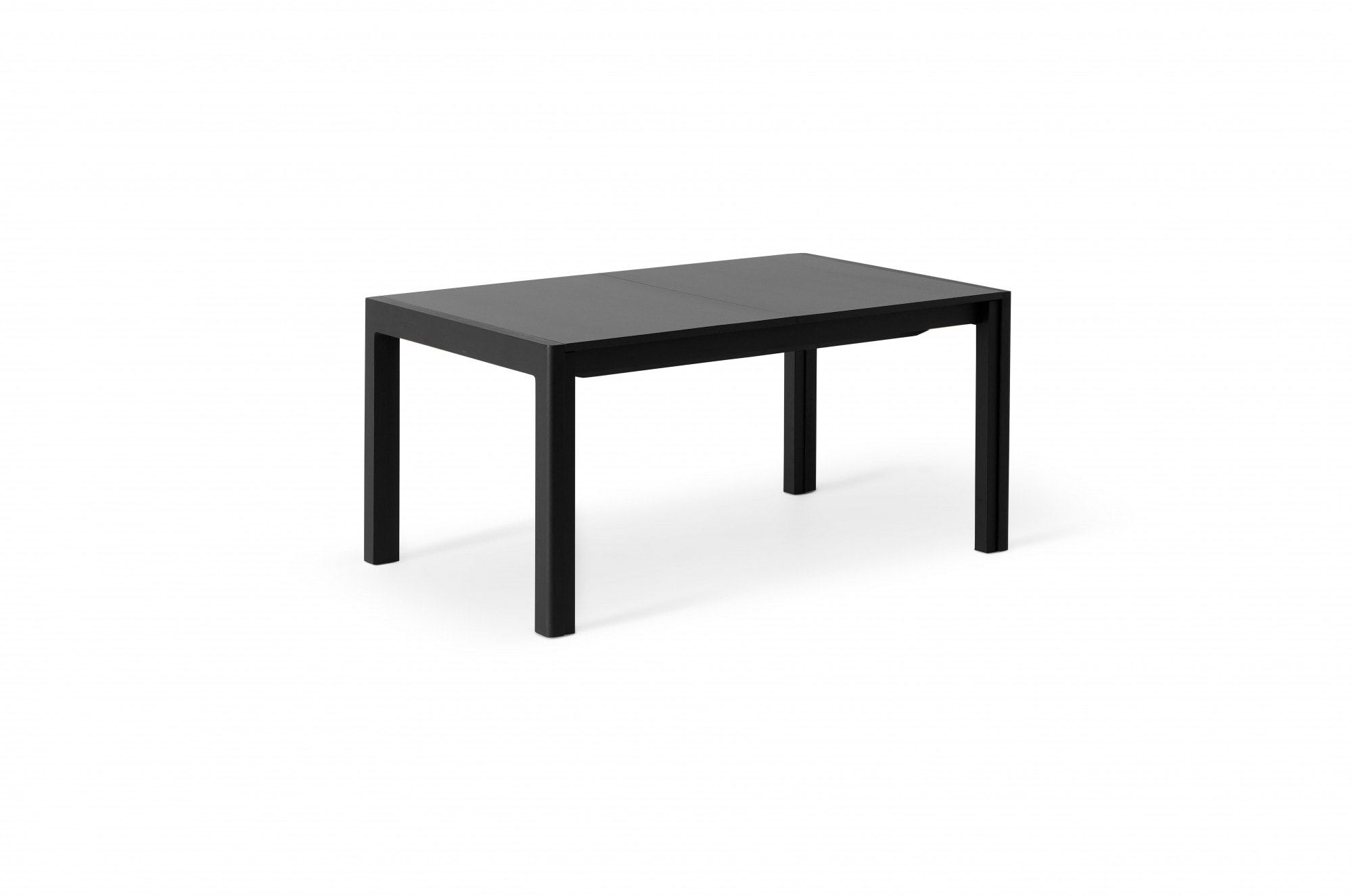 Esstisch HAMMEL FURNITURE "Join by Hammel", schwarz, B:267cm H:75cm, Tischplatte: Schwarzes Fenix-Laminat. Kanten aus massiver Eiche, schwarz gebeizt. Mit nanobehandeltem Laminat, einer matten, seidigen Oberfläche, die Fingerabdrücke abweist und...