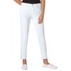 Stretch-Jeans ASCARI, Damen, Gr. 26, Kurzgrößen, weiß, 91% Baumwolle, 6% Polyester, 3% Elasthan, unifarben, lang, Jeans