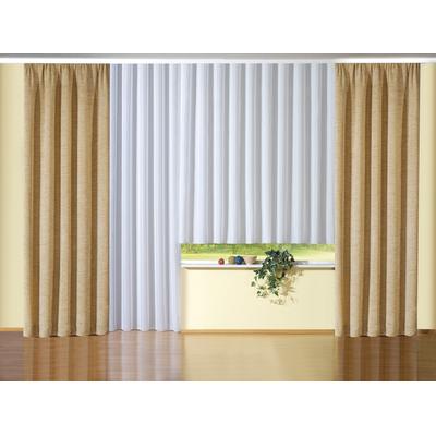 Vorhang WIRTH "Warnow" Gr. 17, beige, B:172cm H:225cm, Chenille, Polyacryl, Gardinen, 270 g/m2 Image