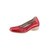 Ballerina CLASSIC, Damen, Gr. 39, rot, Glattleder, modisch, Schuhe