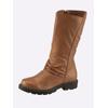 Stiefel ANDREA CONTI, Damen, Gr. 42, braun (camel), Leder, Glattleder, modisch, Schuhe
