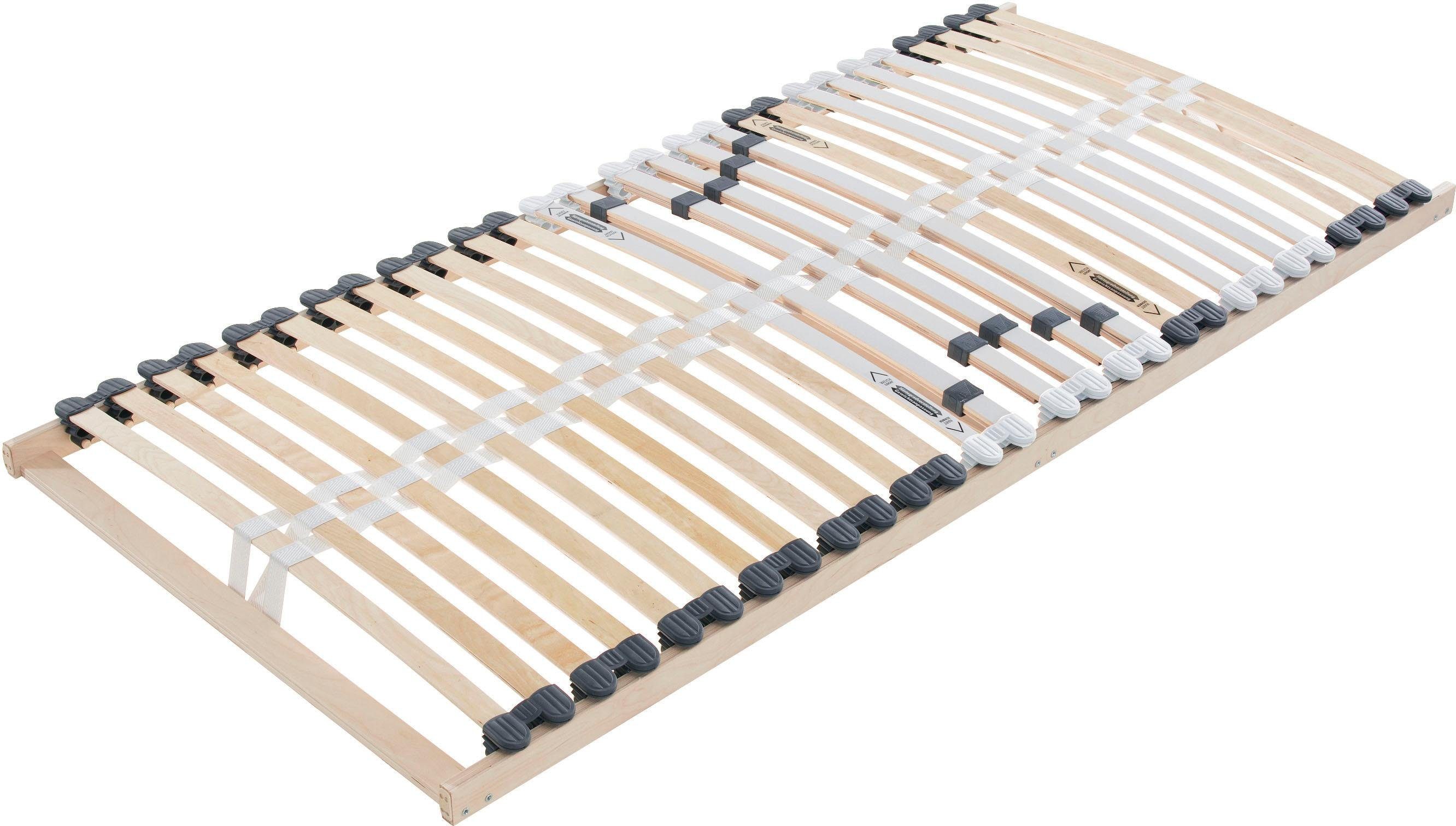 Lattenrost ALINA "2207 NV", beige, B:140cm H:9,5cm L:200cm, Lattenroste, Lattenrost