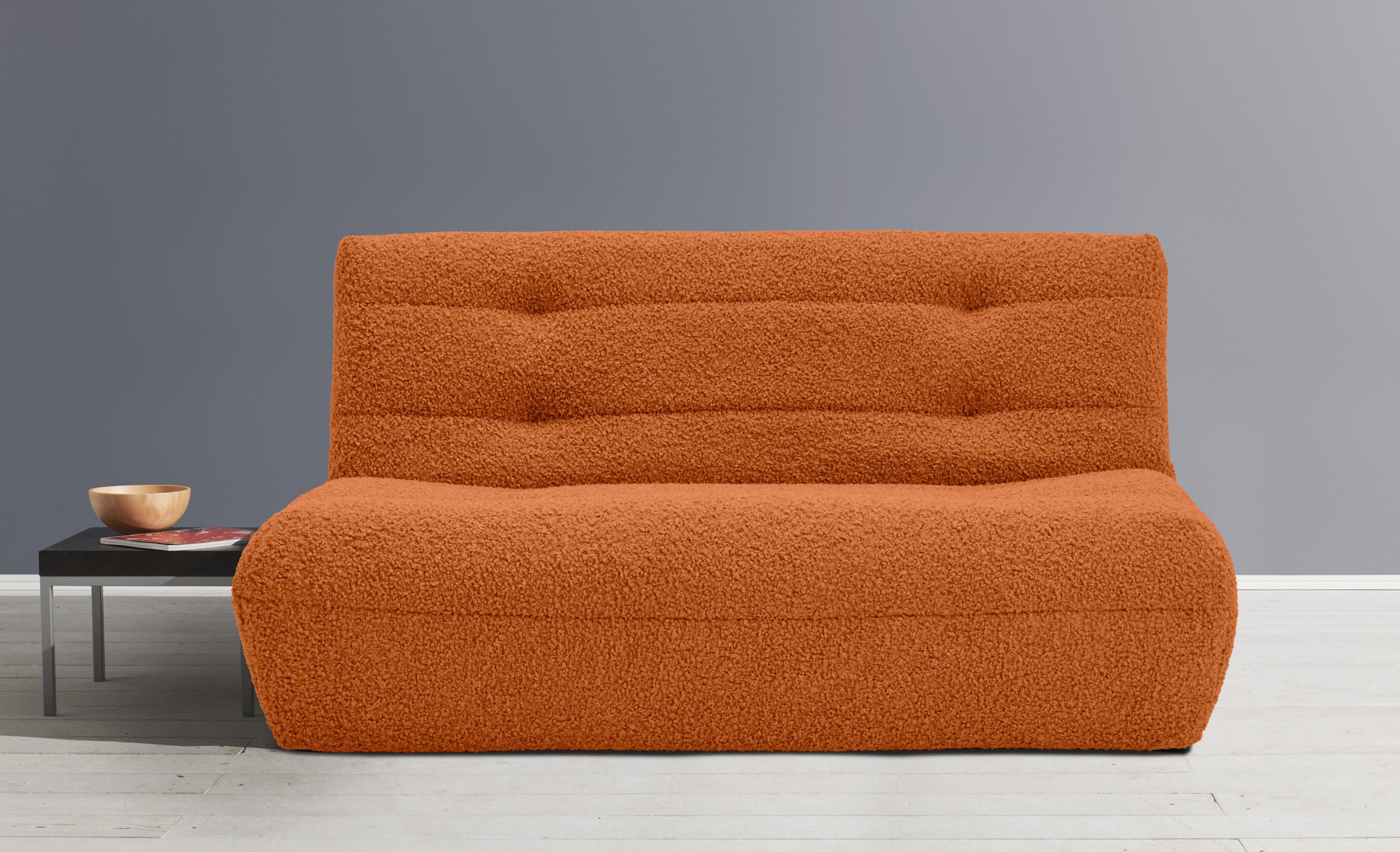 Schlafsofa ELL + ELL "Vanja", terry, B:165cm H:85cm T:100cm, Sofas, Schlafsofa