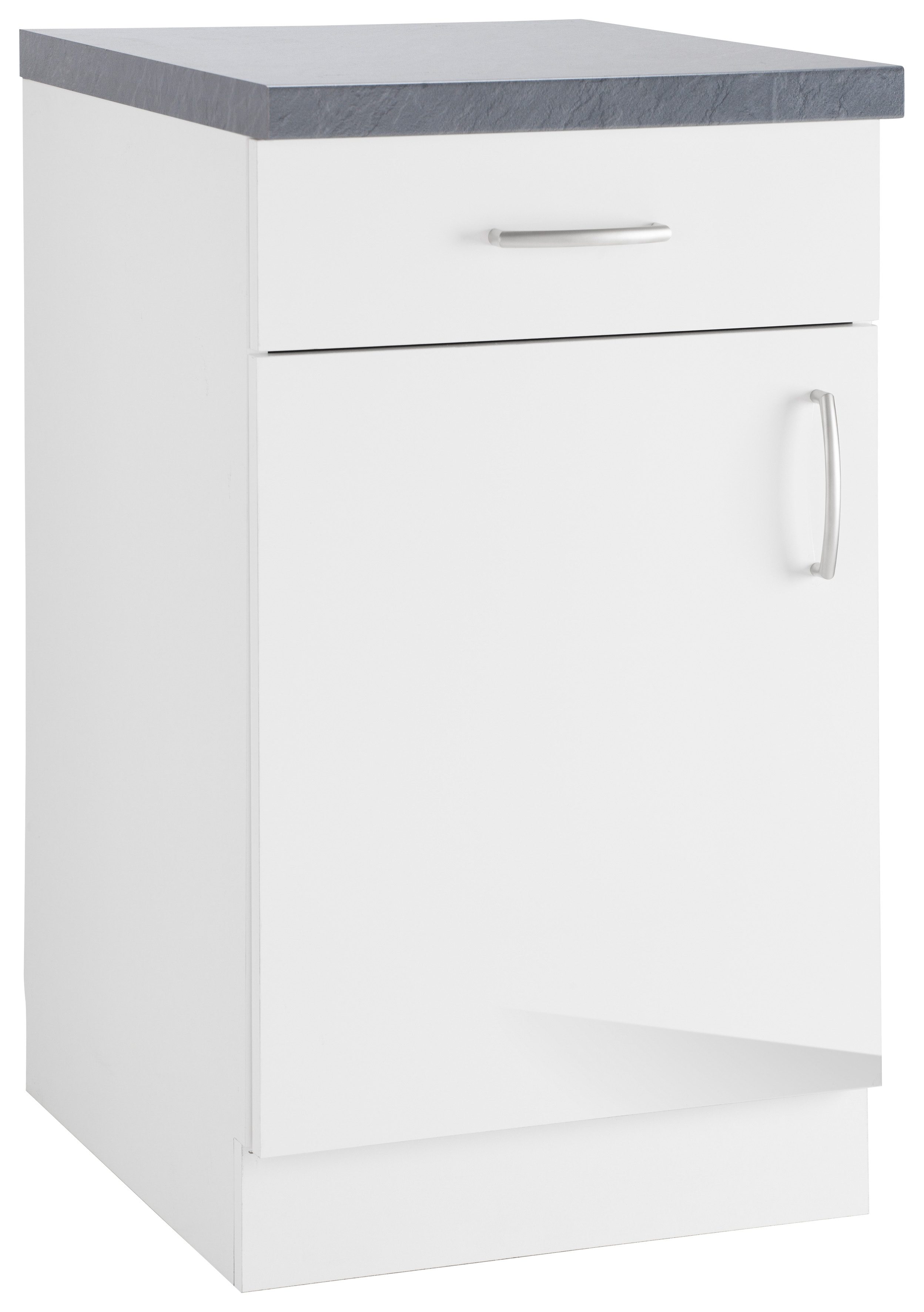 Arbeitsplatte WIHO KÜCHEN "Flexi 38", grau (porto schieferfarben), B:180cm H:3,8cm T:60cm, Tischplatten, 38 mm stark Image