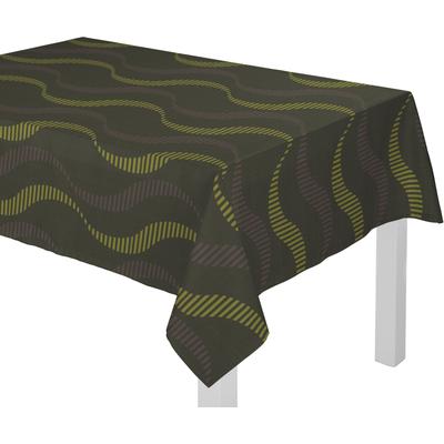 Tischdecke WIRTH "LUPARA" Gr. 5, grün, B:130cm L:220cm, Polyester, Baumwolle, Tischdecken Image