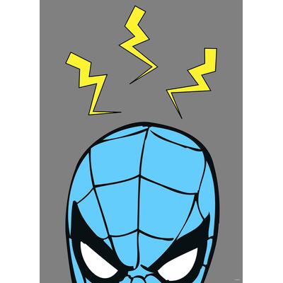 Bild KOMAR "Marvel PowerUp Spider-Man Sense", bunt (farbe bild(er): bunt), B:50cm H:70cm, Papier, Holz, Bilder, Wandbild zur Dekoration im Kinderzimmer - ohne Rahmen Image