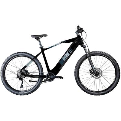 E-Bike ZÜNDAPP "Z808" Gr. 50, schwarz (schwarz, grau), E-Bikes, 50cm, 27,5 Zoll (69,85cm)