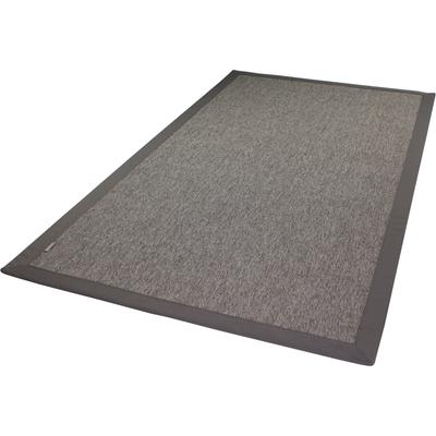 Teppichboden DEKOWE "Naturino RipsS2 Spezial", grau (platin), B:67cm H:8mm L:200cm, Kunstfaser, Teppiche, Flachgewebe, meliert, Sisal-Optik, In- und Outdoor geeignet Image