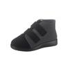 Klettschuh, Gr. 43, schwarz, Veloursleder, Schuhe Boots Klettstiefel Verbandsschuh