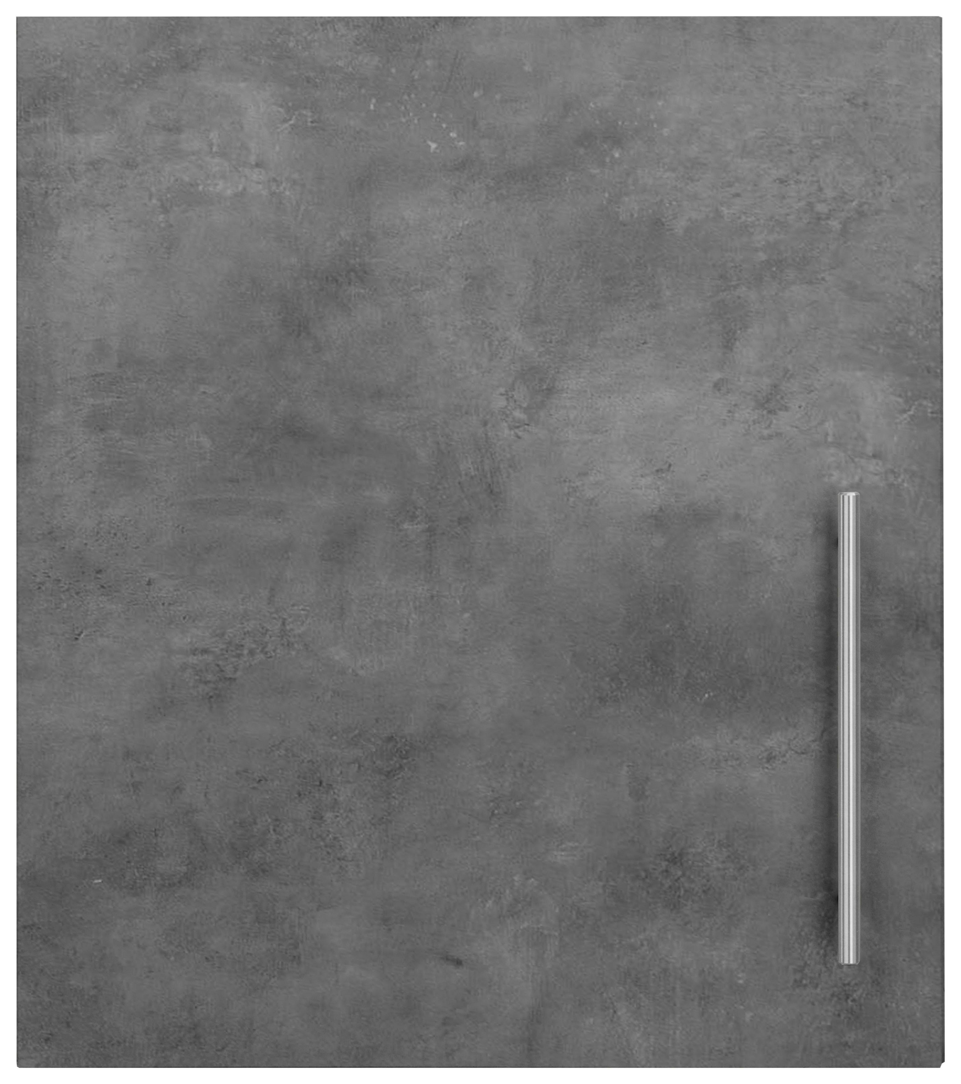 Hängeschrank WIHO KÜCHEN "Cali", grau (front und korpus: betonfarben), B:50cm H:56,5cm T:35cm, Schränke, 50 cm breit Image