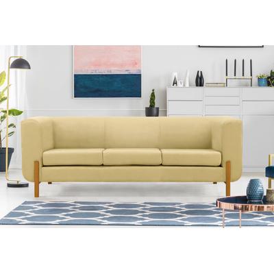 3-Sitzer INOSIGN "Gaut", beige, B:220cm H:76cm T:88cm, Sofas, 3-Sitzer Image