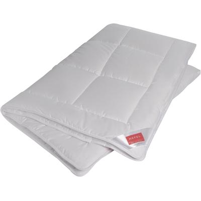Naturfaserbettdecke HEFEL "Vital Silver Power", weiß, B:155cm L:220cm, Bezug: 100% Baumwolle. Füllung: 50% Lyocell (TENCEL), 50% Polylactid, Bettdecken Image