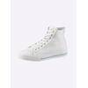 Sneaker ANDREA CONTI, Damen, Gr. 36, weiß, Leder, Rindsleder, Glattleder, modisch, Schuhe