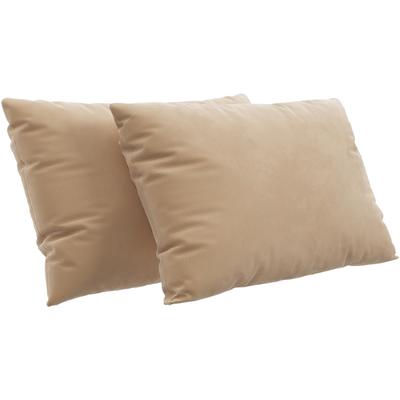 Sofakissen RAUM.ID "Innovid", braun (macciato), B:60cm H:30cm T:10cm, 100% Polyester, Polsterauflagen, 2er Kissen-Set wahlweise in zwei Größen Image