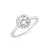 Fingerring LADY Gr. 18, silber (silber 925), Fingerringe, Damen, 18, Silber 925 (Sterlingsilber)