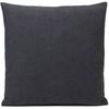 Dekokissen GÖZZE "Darco Uni" Gr. 1, grau (anthrazit, unifarben), B:45cm L:45cm, Polyester, Dekokissen_Sitzkissen_Kissenhüllen, 1 Stück, Maß: 45 x 45 cm, mit Füllung
