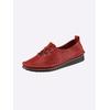 Schnürschuh ANDREA CONTI, Damen, Gr. 42, rot, Leder, Rindsleder, Glattleder, modisch, Schuhe