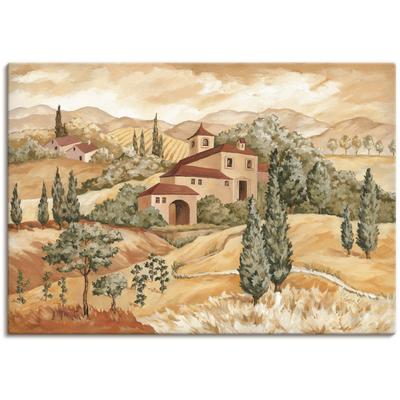 Wandbild ARTLAND "Landschaft IV", beige (farbe bild(er): naturfarben), B:100cm H:70cm, Bilder, als Alubild, Outdoorbild, Leinwandbild in verschied. Größen Image