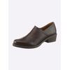 Stiefelette ANDREA CONTI, Damen, Gr. 37, braun (dunkelbraun), Leder, Rindsleder, Glattleder, modisch, Schuhe
