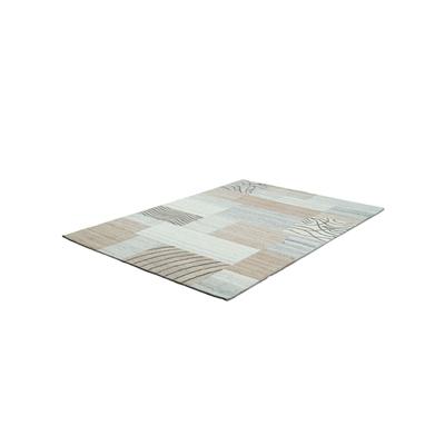 Teppich HEINE HOME Gr. 4, beige (natur, grau), B:120cm H:12mm L:180cm, Wolle, Schurwolle, Teppiche Image