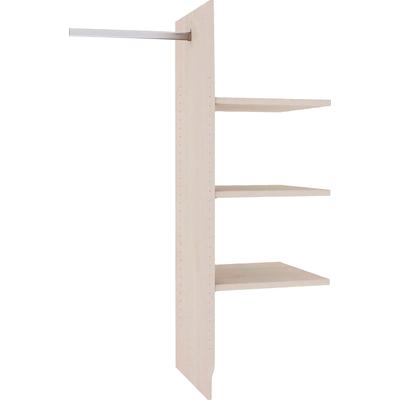 Inneneinteilung WIEMANN, grau (treeline (gräulich)), B:72,3cm H:137cm T:51,5cm, Holzwerkstoff, Schrankinneneinteiler Image