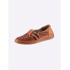 Slipper GEMINI, Damen, Gr. 37, orange, Leder, sportlich, Schuhe