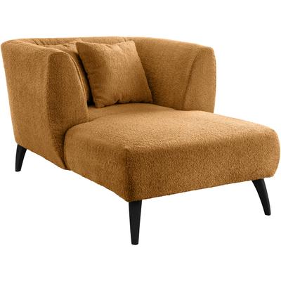 Loveseat INOSIGN "Colori", gold, B:108cm H:84cm T:155cm, 100% Polyester, Sessel Image