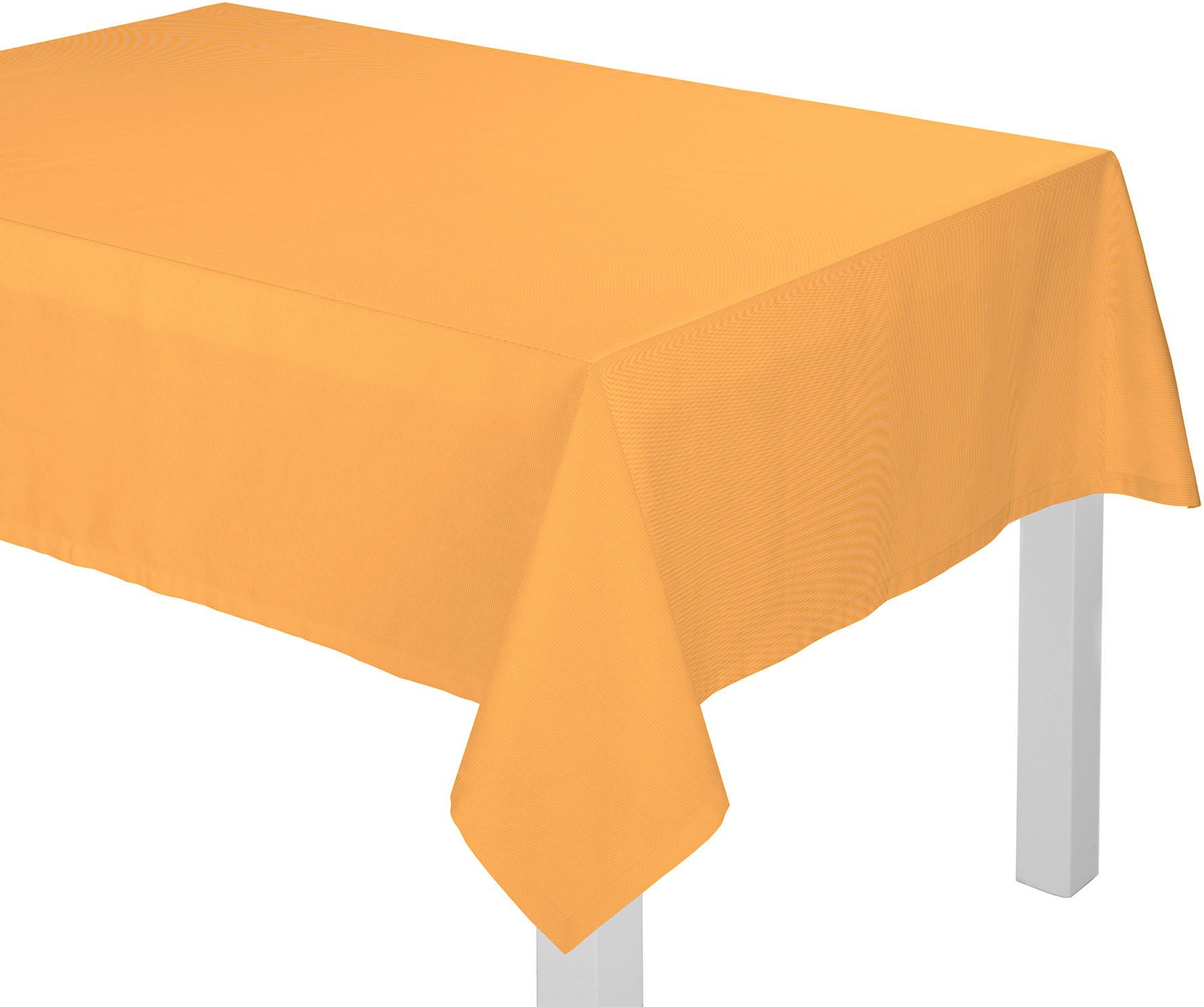 Tischdecke ADAM "Uni Collection" Gr. 1, gelb, B:80cm L:80cm, Bio-Baumwolle, Tischdecken Image