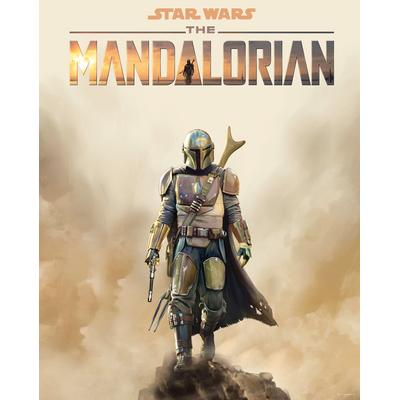 Bild KOMAR "Mandalorian Movie Poster", bunt (farbe bild(er): bunt), B:40cm H:50cm, Papier, Holz, Bilder, Wandbild zur Dekoration im Kinderzimmer - ohne Rahmen Image