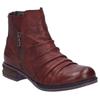 Stiefelette JOSEF SEIBEL "Kate 18", Damen, Gr. 36, rot (bordeaux), Leder, modisch, Schuhe, Stiefelette, Boots, Kurzstiefel mit modischem Blockabsatz
