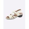 Sandale CLASSIC, Damen, Gr. 41, weiß, Lackleder, Schuhe
