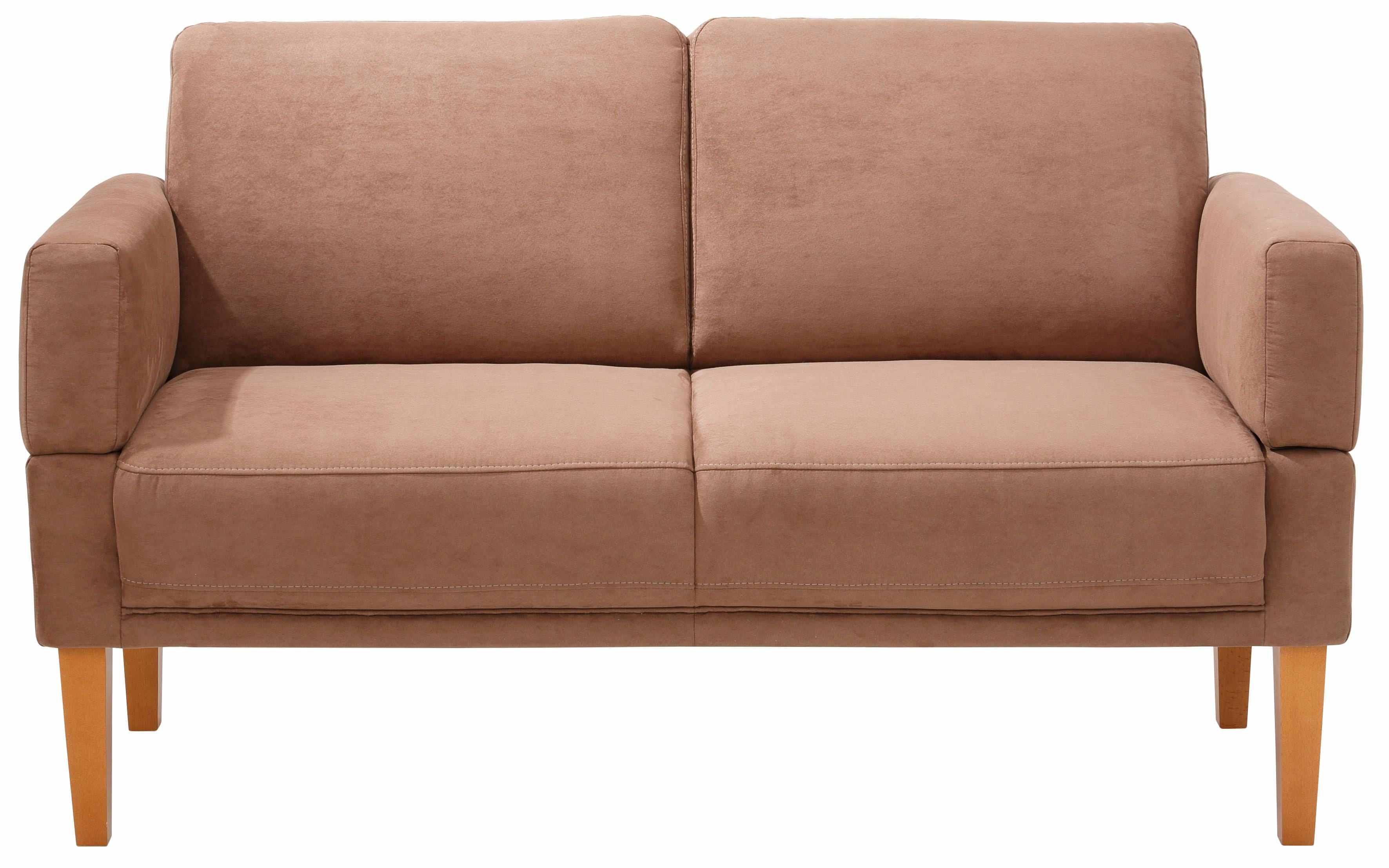 Sofa HOME AFFAIRE "Fehmarn", braun, B:150cm H:98cm T:81cm, Microfaser in Antik Leder Optik aus 100% Polyester, Sofas, 3-Sitzer-Sofa 2-Sitzer-Sofa, in 3 Breiten