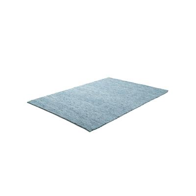 Teppich HEINE HOME Gr. 2, blau, B:70cm H:12mm L:140cm, Wolle, Schurwolle, Teppiche Image