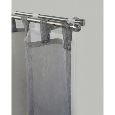 Gardinenstange GARESA "KUGEL", silber (edelstahlfarben), L:340cm Ø:16mm, Metall, Metall, Gardinenstangen, Vorhanggarnitur, verlängerbar, Kugel, edelstahl optik, ohne Ringe Image