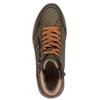 Stiefelette JANA, Damen, Gr. 41, grün (khaki), Lederimitat, sportlich, Schuhe