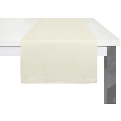 Tischläufer WIRTH "Neufahrn" Gr. 1, beige (creme), B:40cm L:150cm, Kunstfaser, Tischdecken Image