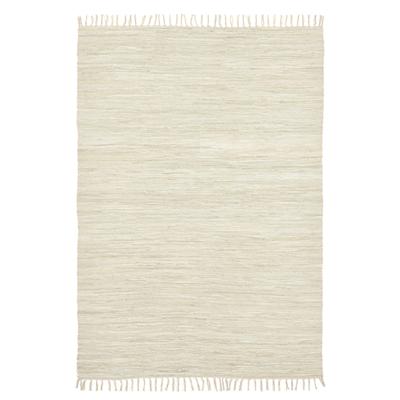 Teppich HEINE HOME Gr. 1, beige (natur), B:40cm H:5mm L:60cm, Baumwolle, Teppiche Image