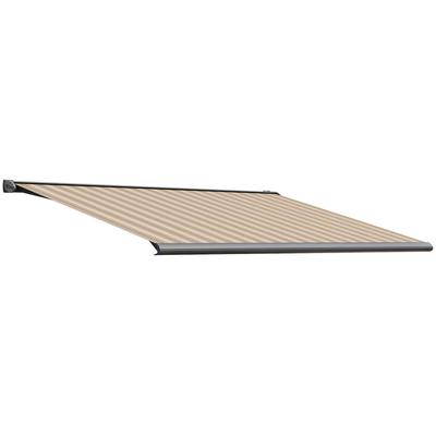 Kassettenmarkise WISMAR "S-Compact", beige (beige, braun), B:550cm H:19cm, Polyacryl, Markisen Image