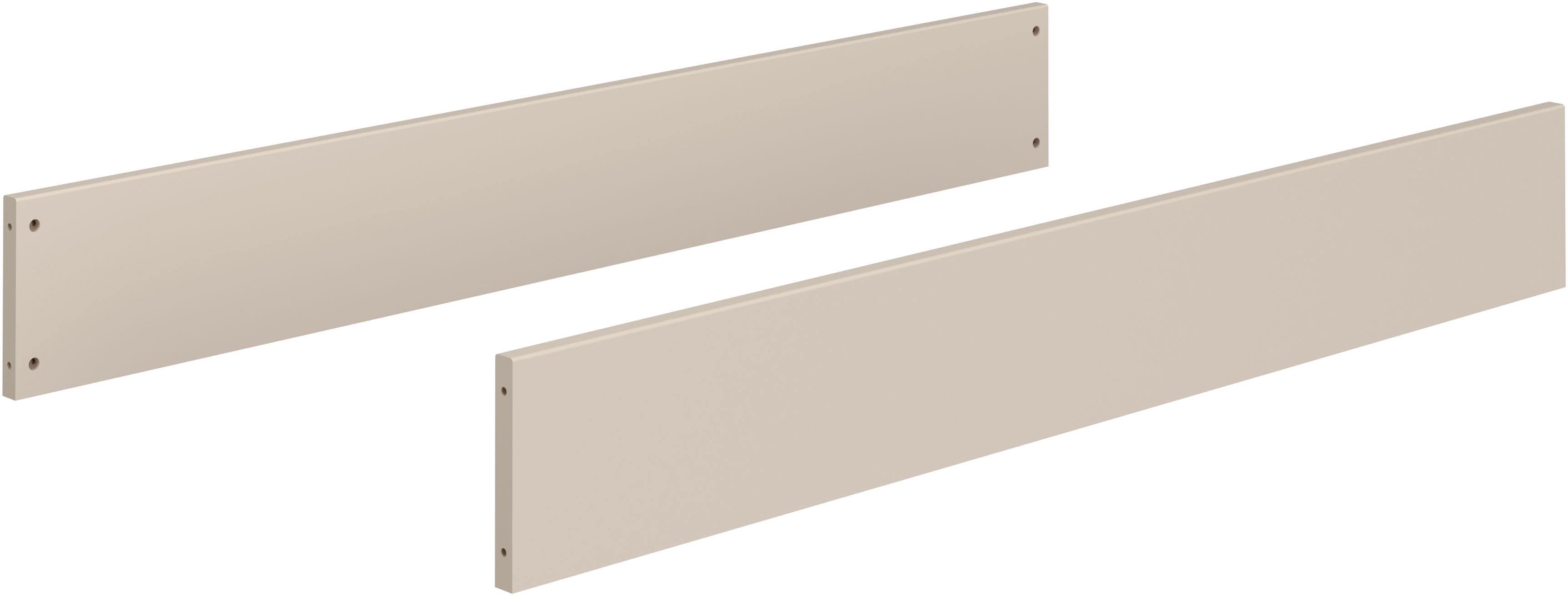 Umbauseiten YUNY BY PAIDI "SISTER LOU für den Umbau vom Babybett zum Juniorbett", beige (cashmere, beige), B:139cm H:18,4cm T:2,2cm, Spanplatte, Umbauseiten, Erweiterungs-Set Kinderbett 70x140cm in Beige Image