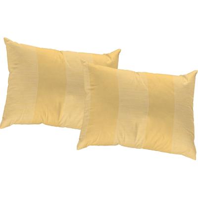 Kissenhülle WIRTH "Niederau" Gr. 2, gold (goldfarben), B:50cm L:50cm, Polyester, Obermaterial: 67% Polyacryl, 33% Polyester, Kissenbezüge Image