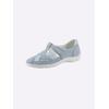 Klettschuh WALDLÄUFER, Damen, Gr. 5, blau (bleu), Nubukleder, Basic, Schuhe