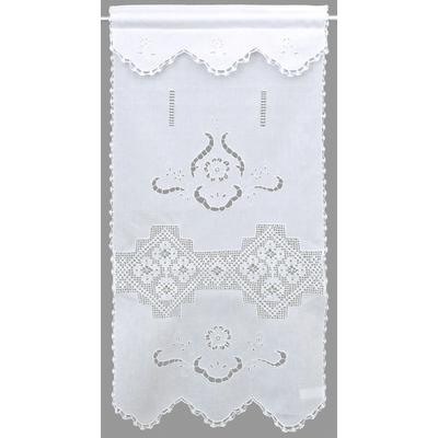 Panneaux "Bondone" Gr. 1, weiß, B:45cm H:90cm, Wirkware, Baumwolle, HOSSNER - ART OF HOME DECO, Gardinen, Häkelspitze - ECHTE Handarbeit Image