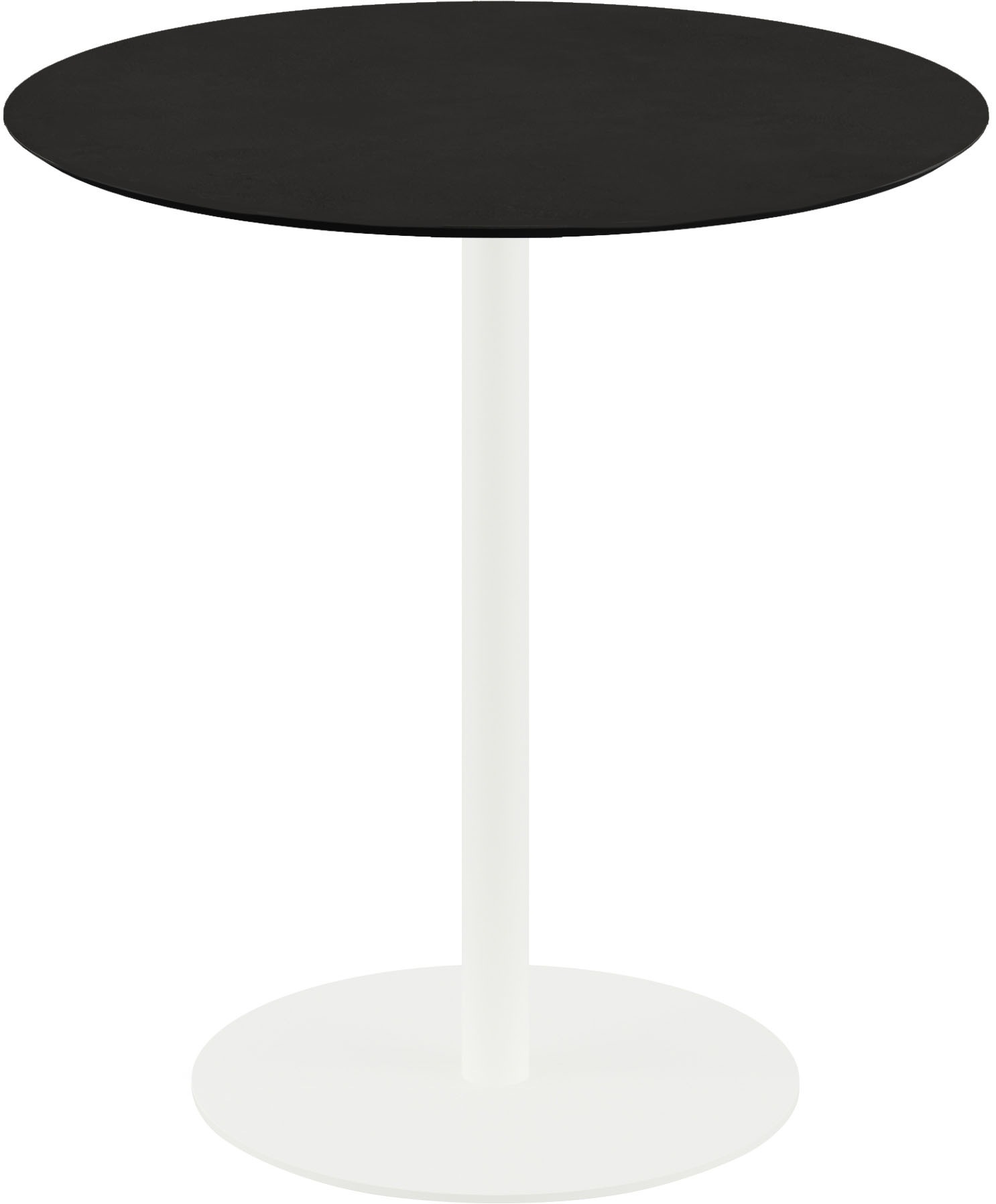 Klapptisch ESSENTIALS "Urban", schwarz (weiß, schwarz, weiß), B:70cm H:73,2cm T:70cm, Pulverbeschichteter Stahl, Tische, in verschiedenen Ausführungen