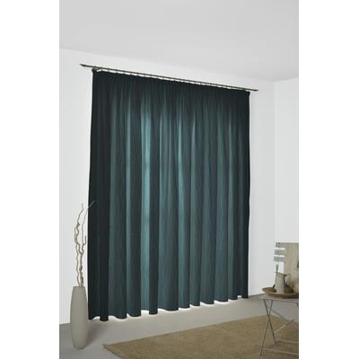 Vorhang WIRTH "Sepino" Gr. 4, blau, B:132cm H:245cm, Jacquard, Baumwolle, Polyester, Gardinen Image